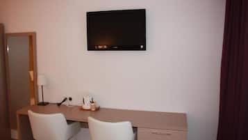 Televisión de pantalla plana 70 cm con canales de televisión por cable