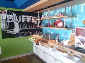 Daily continental breakfast (AUD 13 per person)