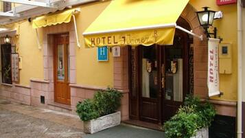 Entrada de l'allotjament