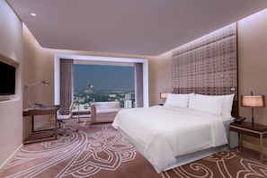 1 quarto, roupas de cama premium, frigobar, cofres nos quartos