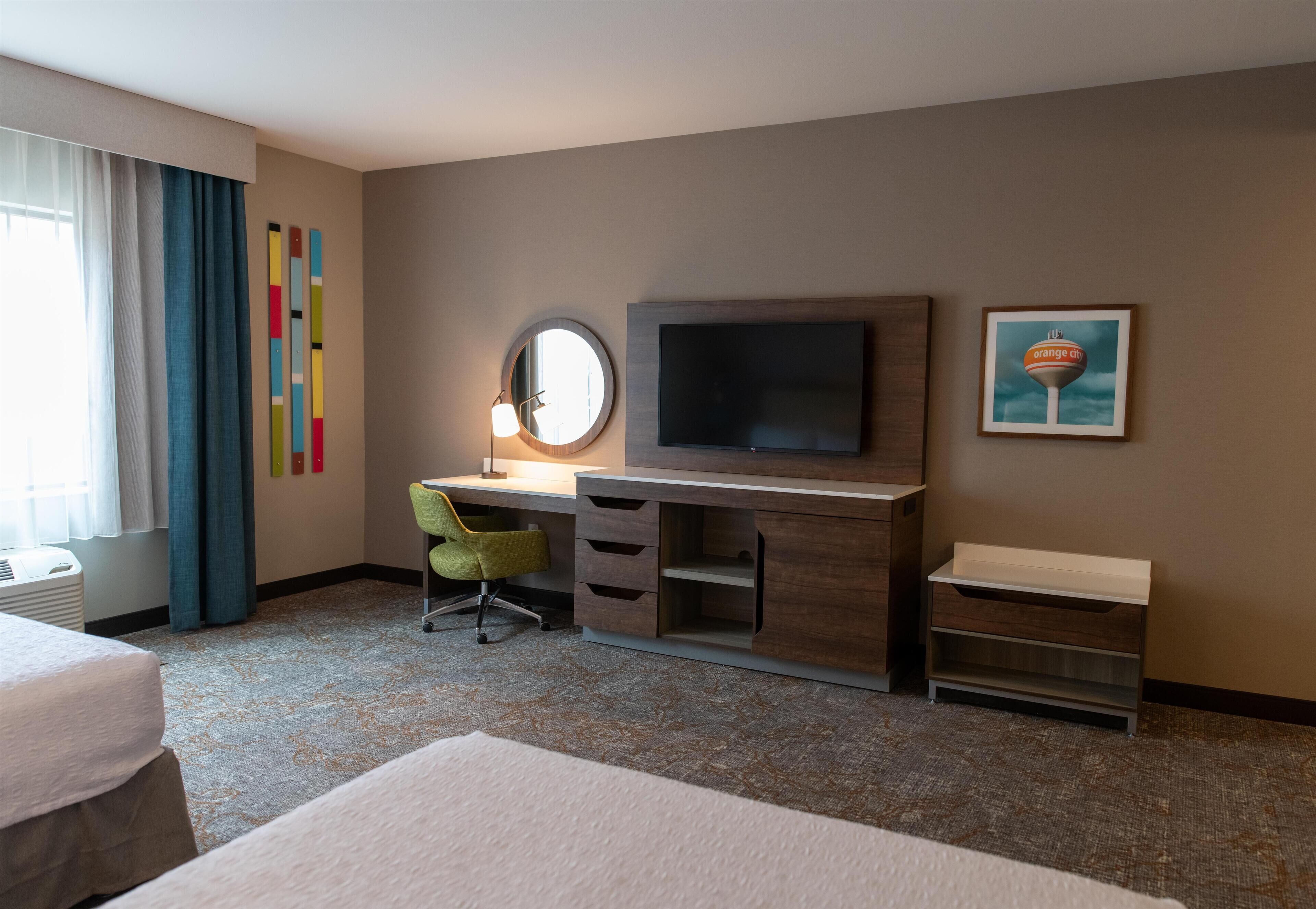 Chambre, 2 grands lits, accessible aux personnes à mobilité réduite, non-fumeur