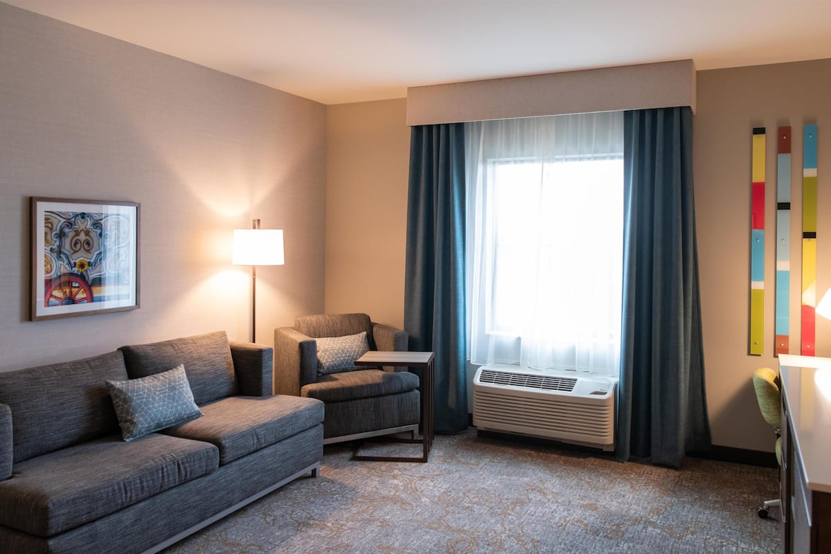 Suite, 1 King Bed, Non Smoking, Jetted Tub | In-room safe, iron/ironing board, cribs/infant beds, WiFi