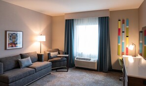 Suite, 1 King Bed, Non Smoking, Jetted Tub | In-room safe, iron/ironing board, cribs/infant beds, WiFi - Hampton Inn Orange City (Orange City)