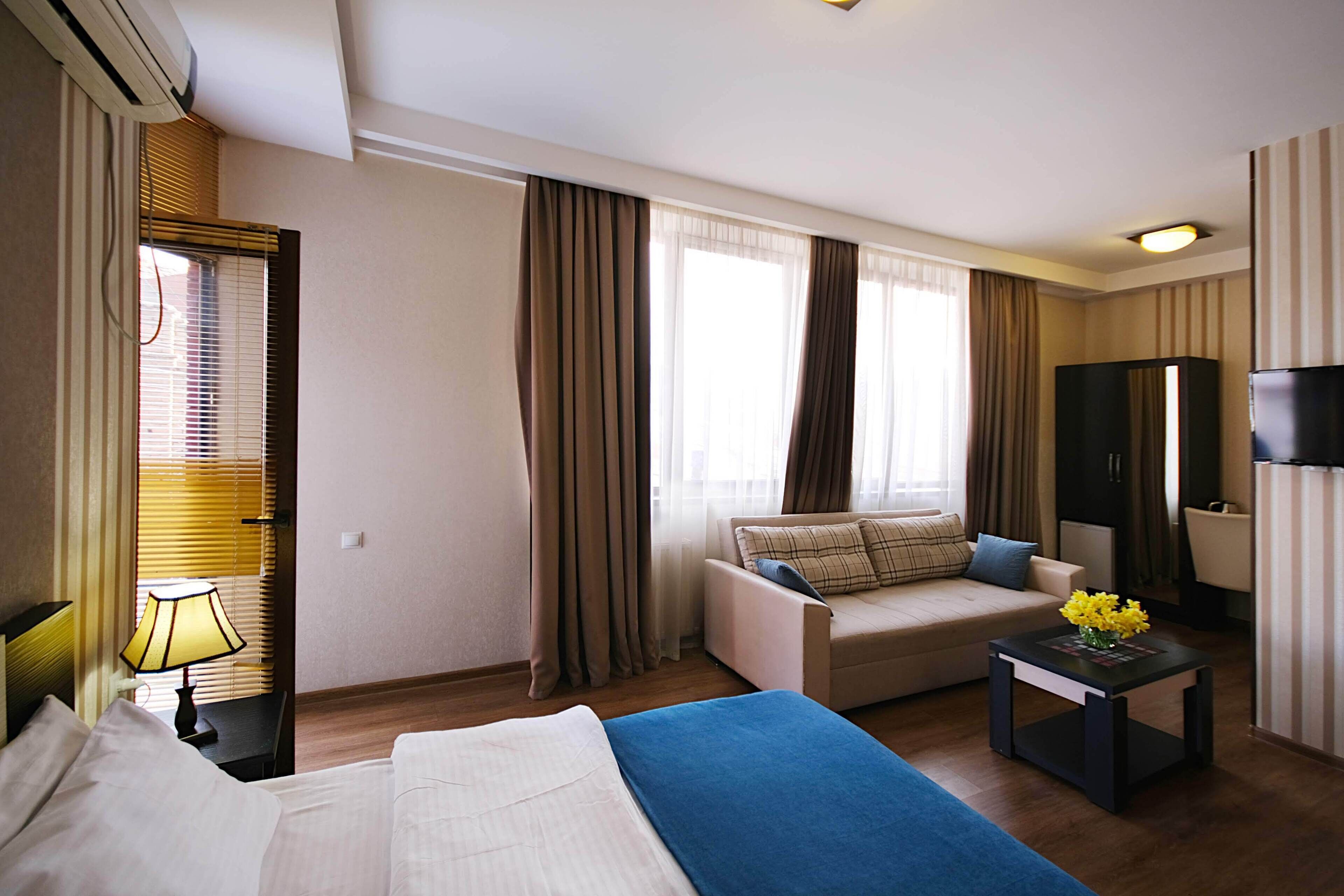 superior junior suite  | frette italian sheets, premium bedding, memory-foam beds, in-room safe