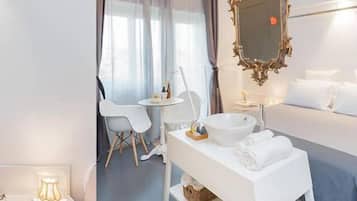 Doppia Superior | Biancheria da letto di alta qualità, una cassaforte in camera