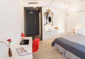 Premium bedding, in-room safe, individually decorated, desk