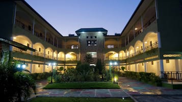 Front of property – evening/night