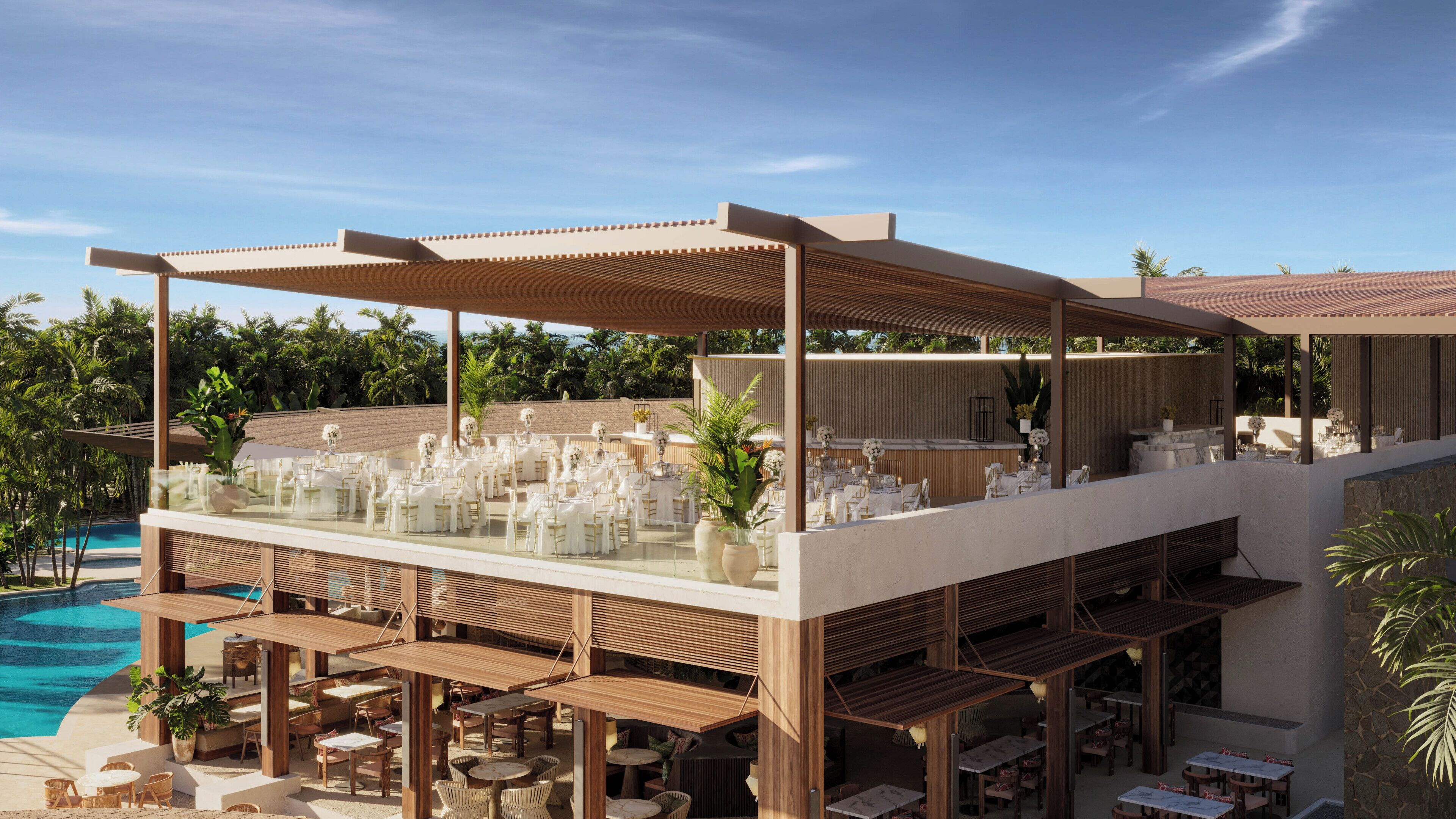 Rooftop terrace