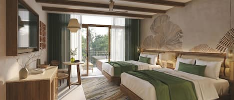 Junior Suite (Griffin Swim Out) | 1 bedroom, premium bedding, in-room safe, desk