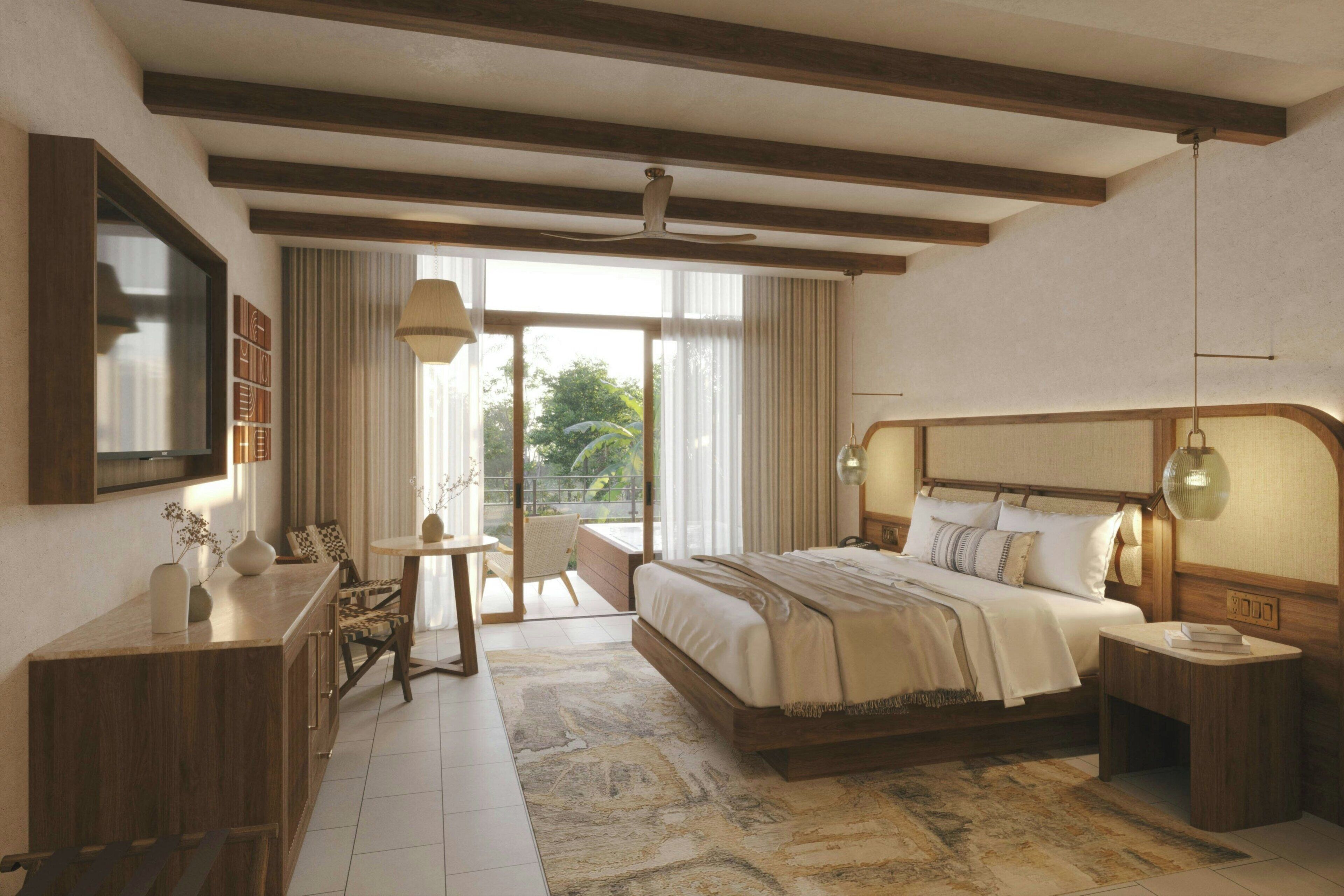 1 bedroom, premium bedding, in-room safe, desk