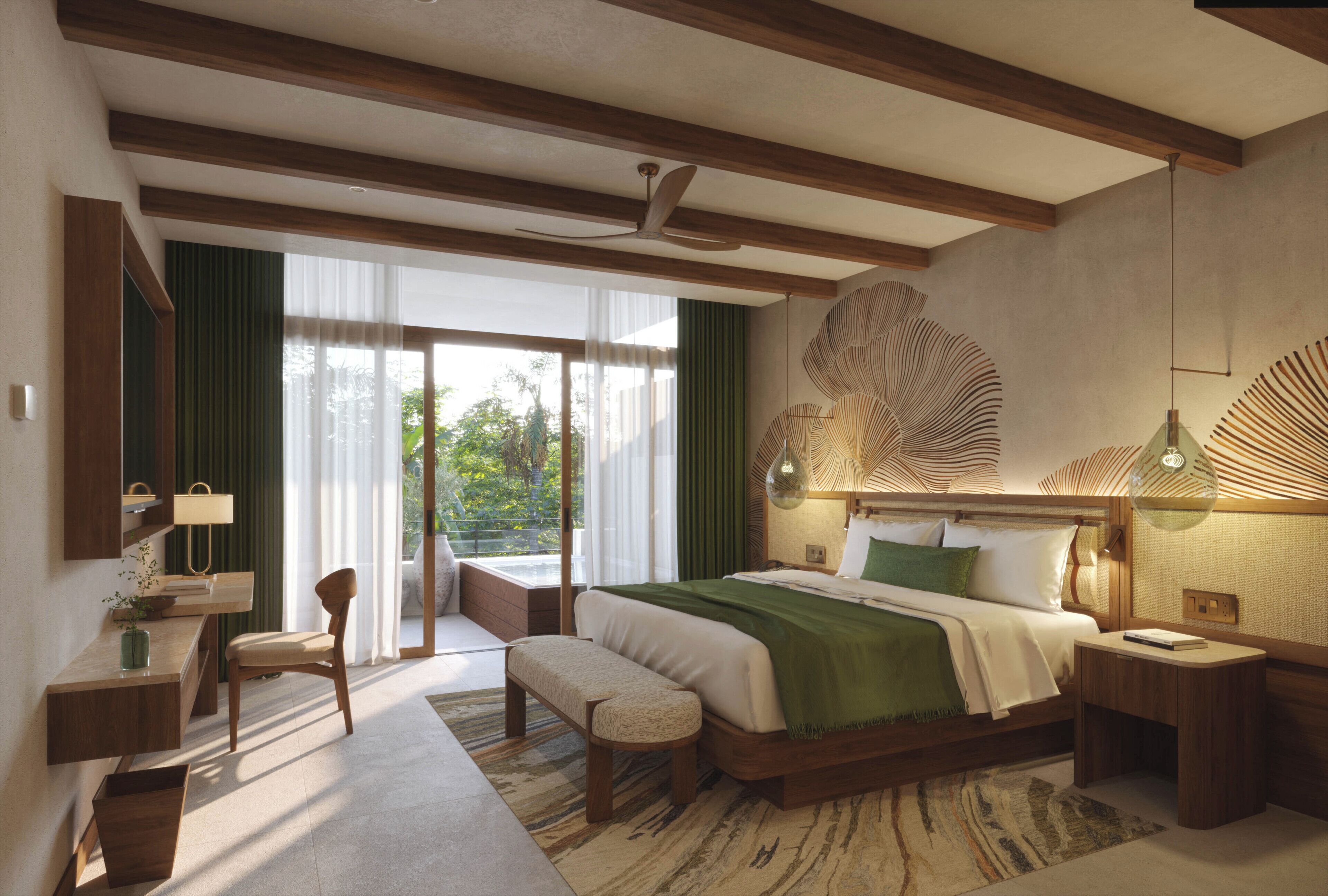 1 bedroom, premium bedding, in-room safe, desk