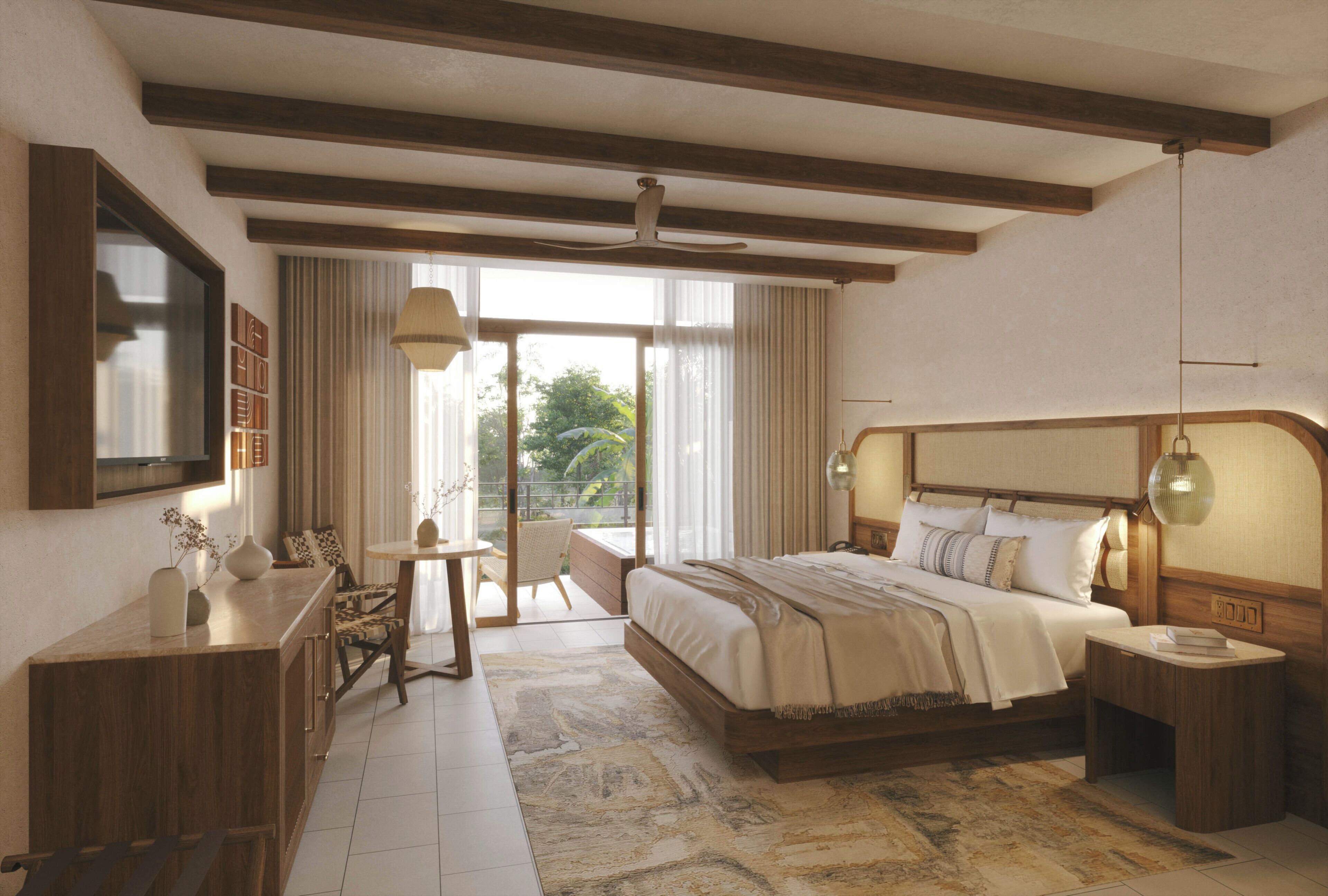 Junior Suite (Tropical View) | 1 bedroom, premium bedding, in-room safe, desk