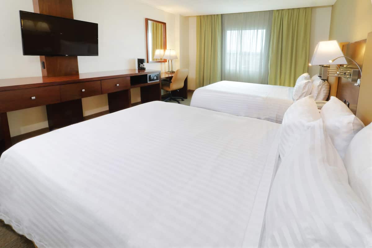 In-room safe, desk, laptop workspace, iron/ironing board