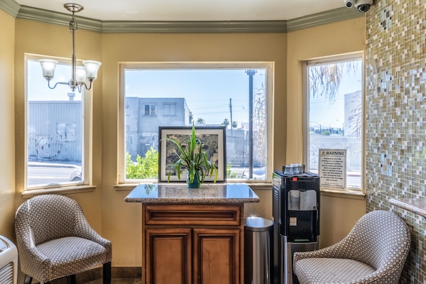 Lobby sitting area