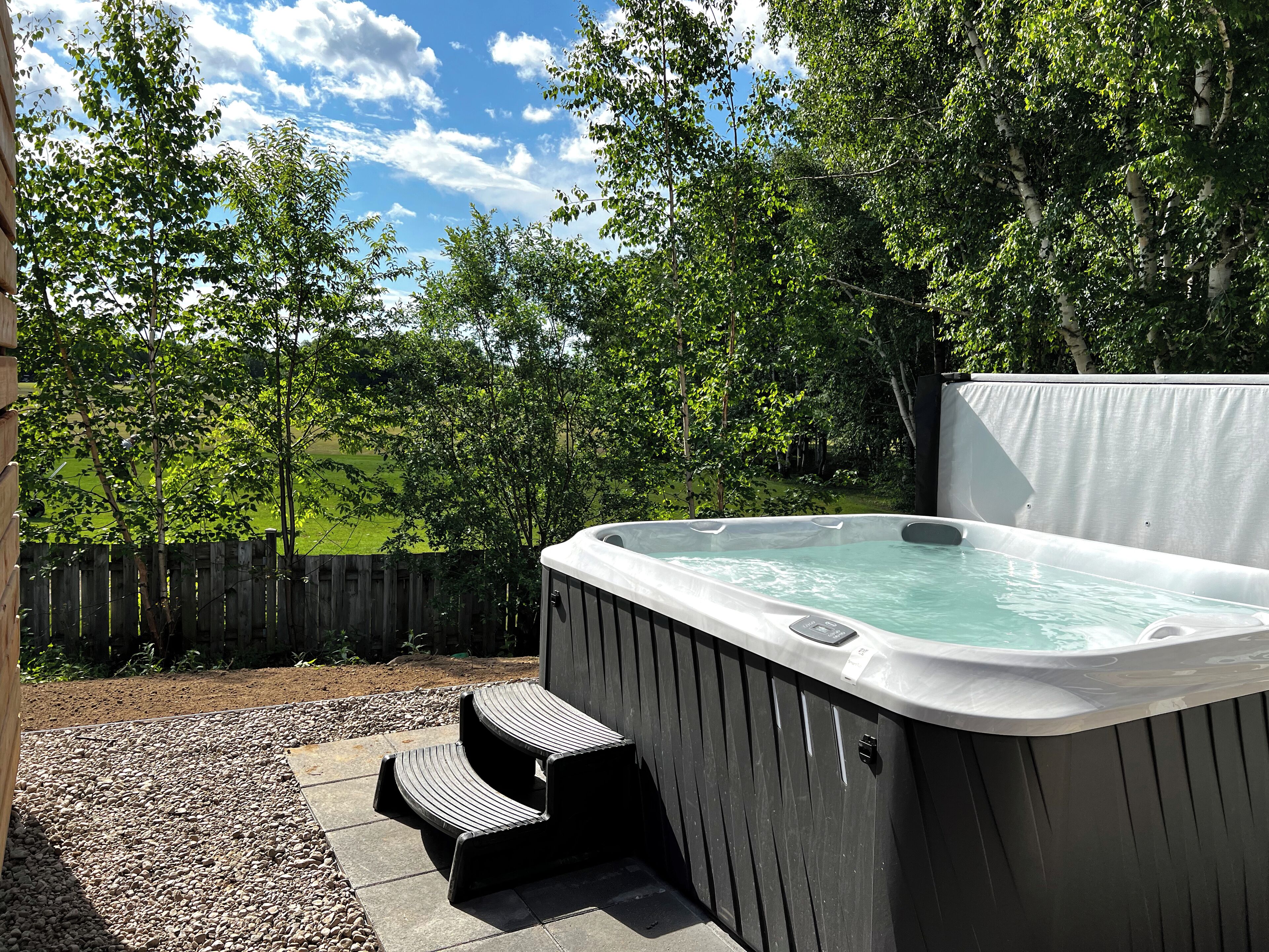 villas 5 chambres spa | private spa tub