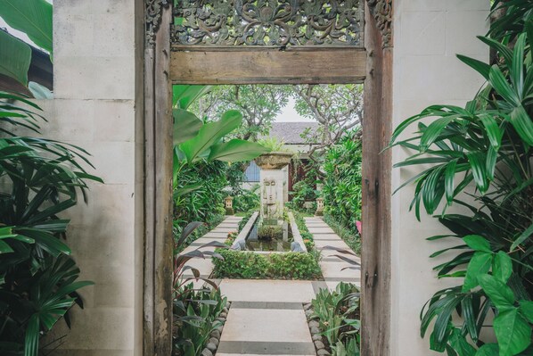 Rom – deluxe | Hageutsikt