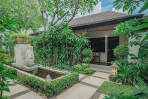 Rom – deluxe | Hageutsikt