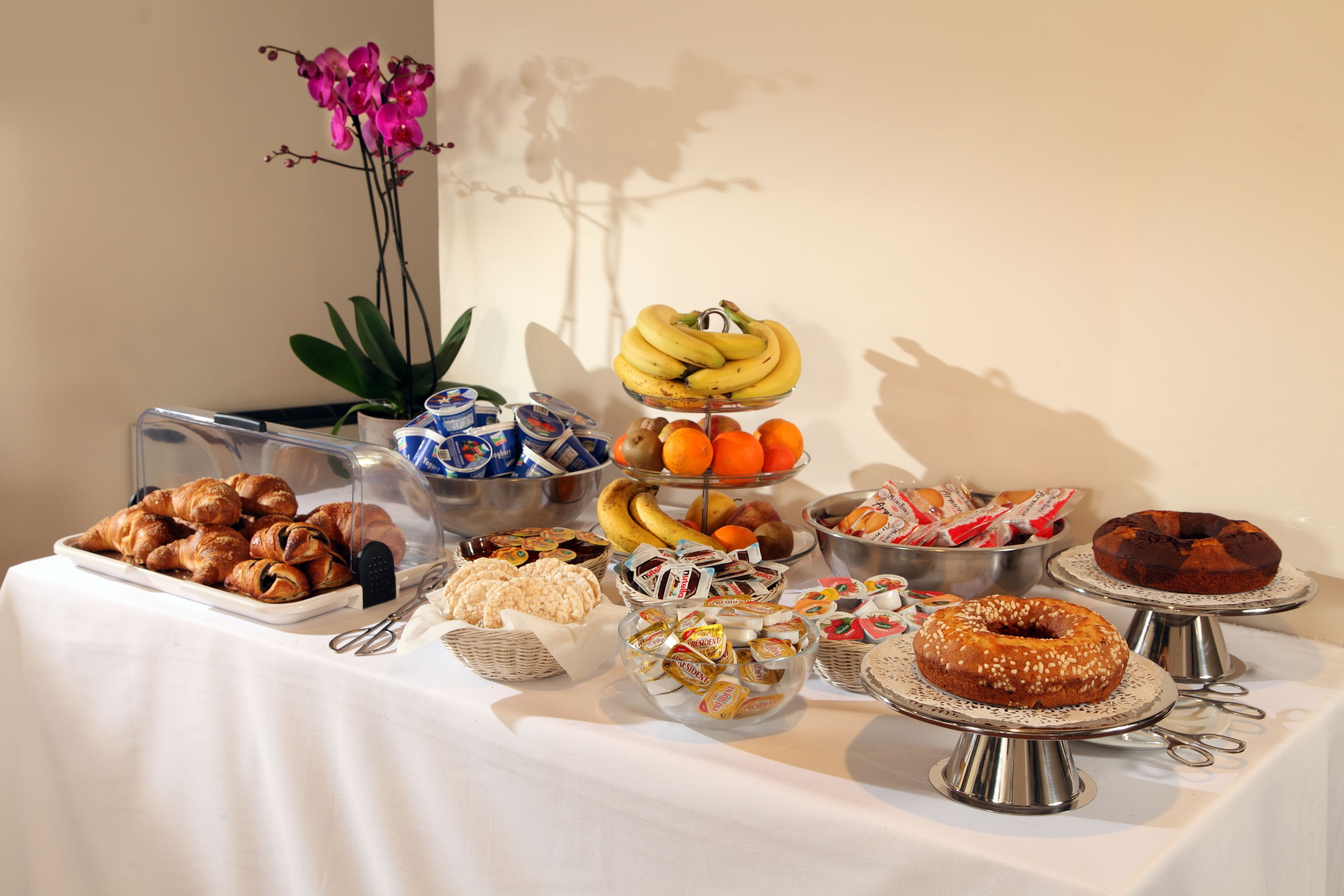 daily buffet breakfast (eur 10 per person)
