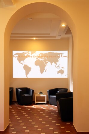 Lobby lounge - Hearth Hotel (Rome)