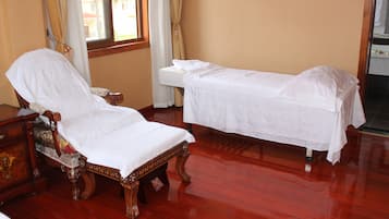 Sauna, vasca idromassaggio, trattamenti per il corpo
