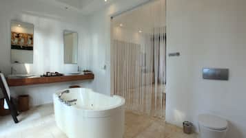 Three Bedroom Pool Villa | Bathroom | Hair dryer