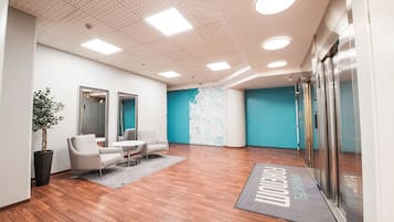 Sala de estar en el lobby