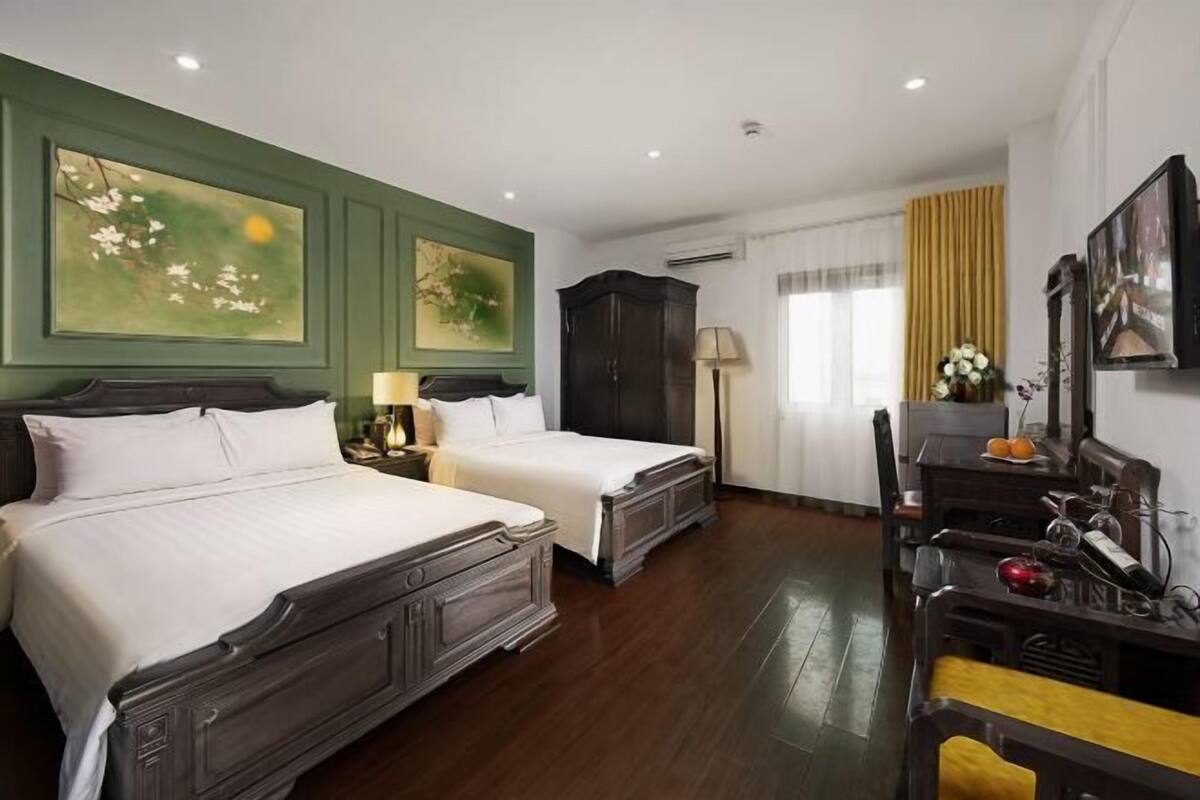 Pillowtop beds, minibar, in-room safe, individually decorated