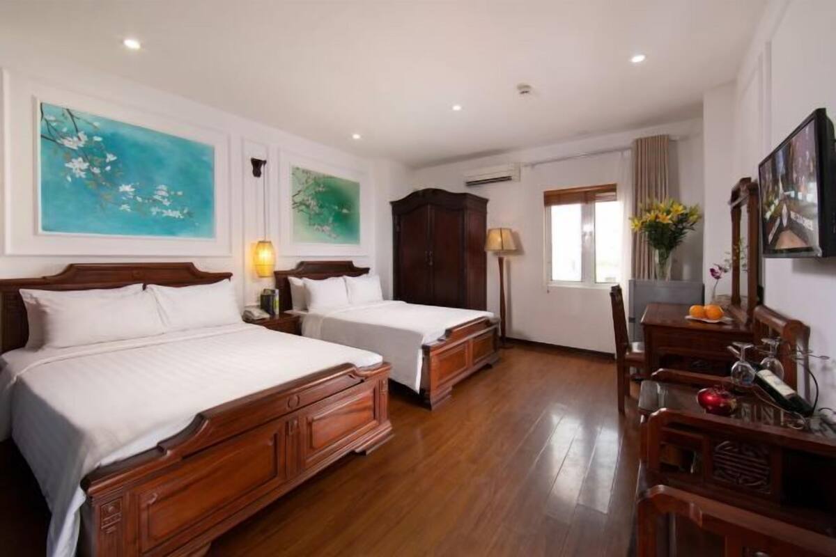 Pillowtop beds, minibar, in-room safe, individually decorated