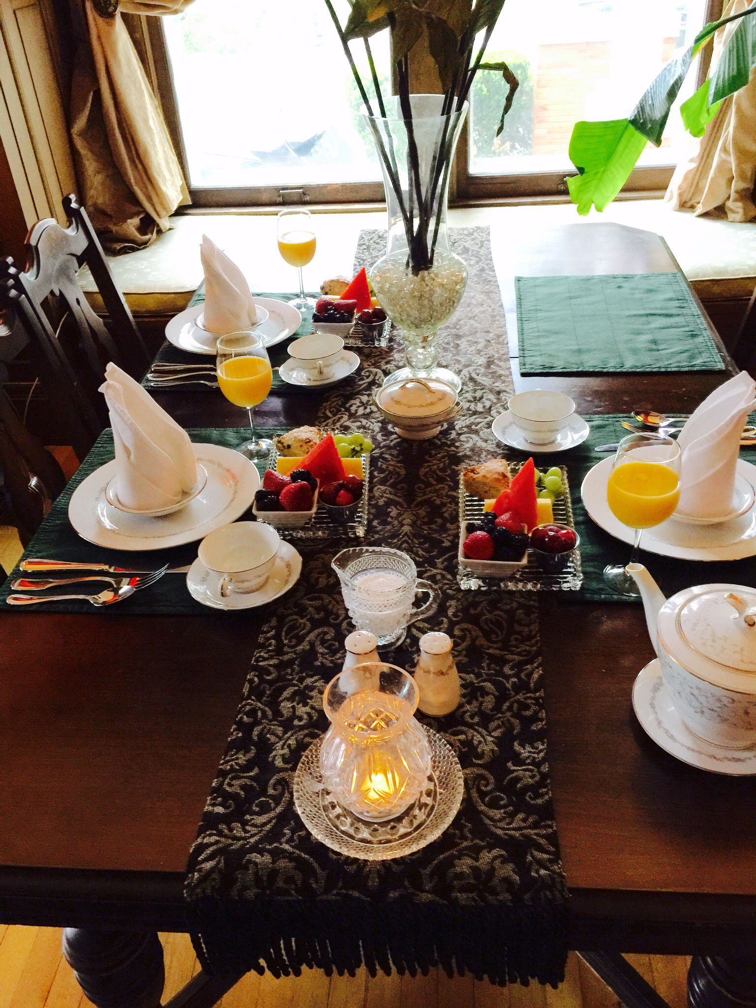 Breakfast area