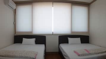 Hochwertige Bettwaren, individuell dekoriert, kostenloses WLAN