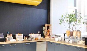 Morgenmadsbuffet hver dag mod et gebyr