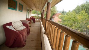 Panoramic Studio Suite, Multiple Beds, Balcony, Annex Building | Balcony view