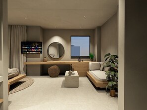 Junior suite | Living area | Flat-screen TV