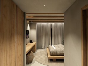 Junior suite | In-room safe, blackout curtains, soundproofing, iron/ironing board