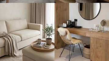 Junior suite | In-room safe, blackout curtains, soundproofing, iron/ironing board