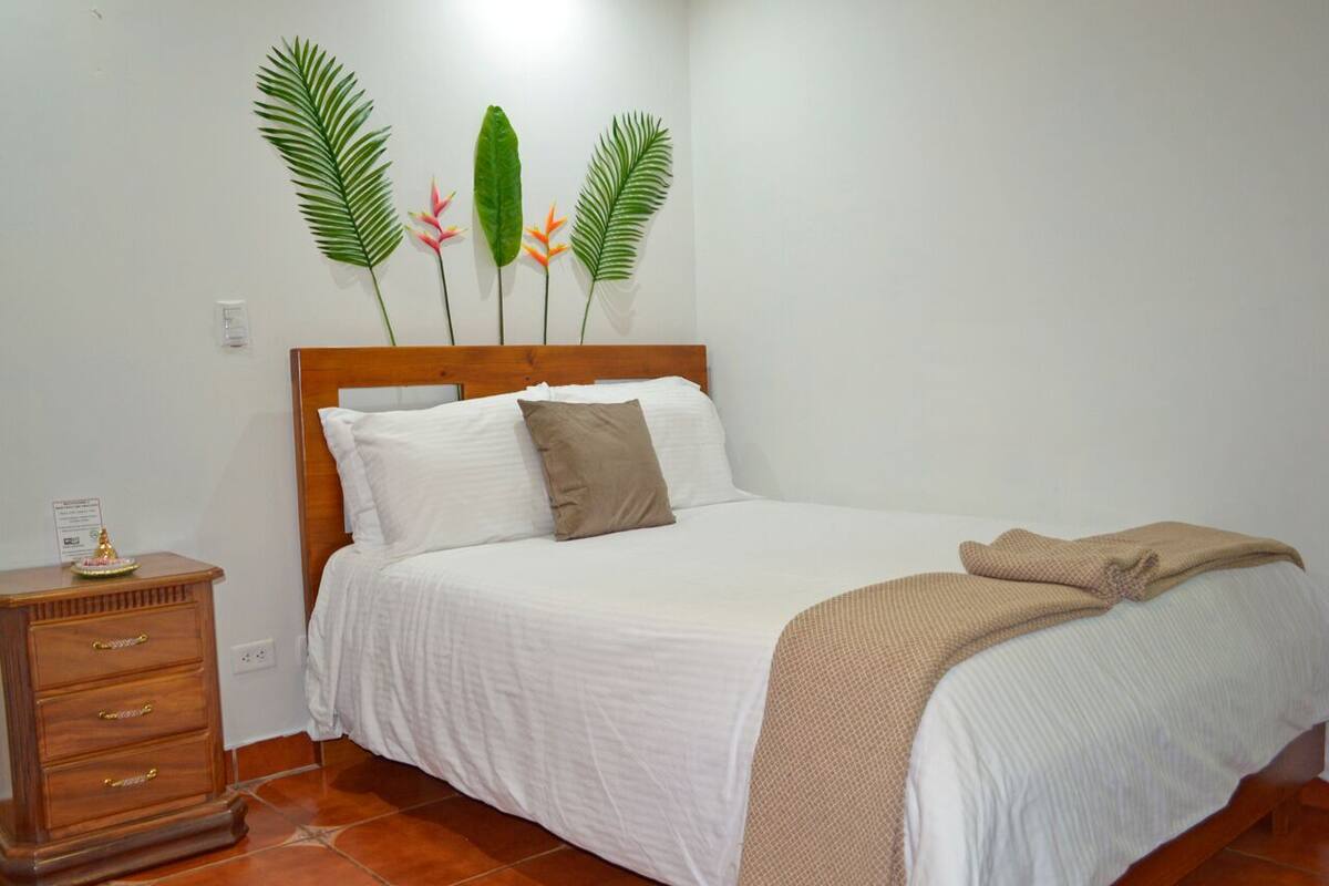 Hypo-allergenic bedding, in-room safe, individually decorated