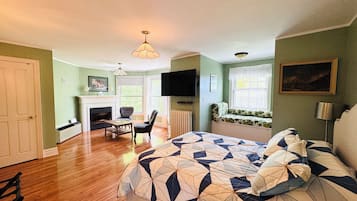 Chambre Prestige double | Décor unique, ameublement unique, accès au Wi-Fi (inclus)