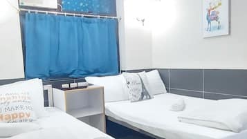 熨斗/熨衫板、免費 Wi-Fi、床單