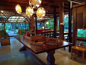 Sala de estar en el lobby