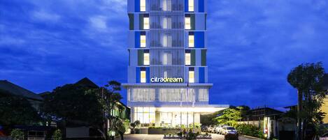 Façade de lâhĂ©bergement