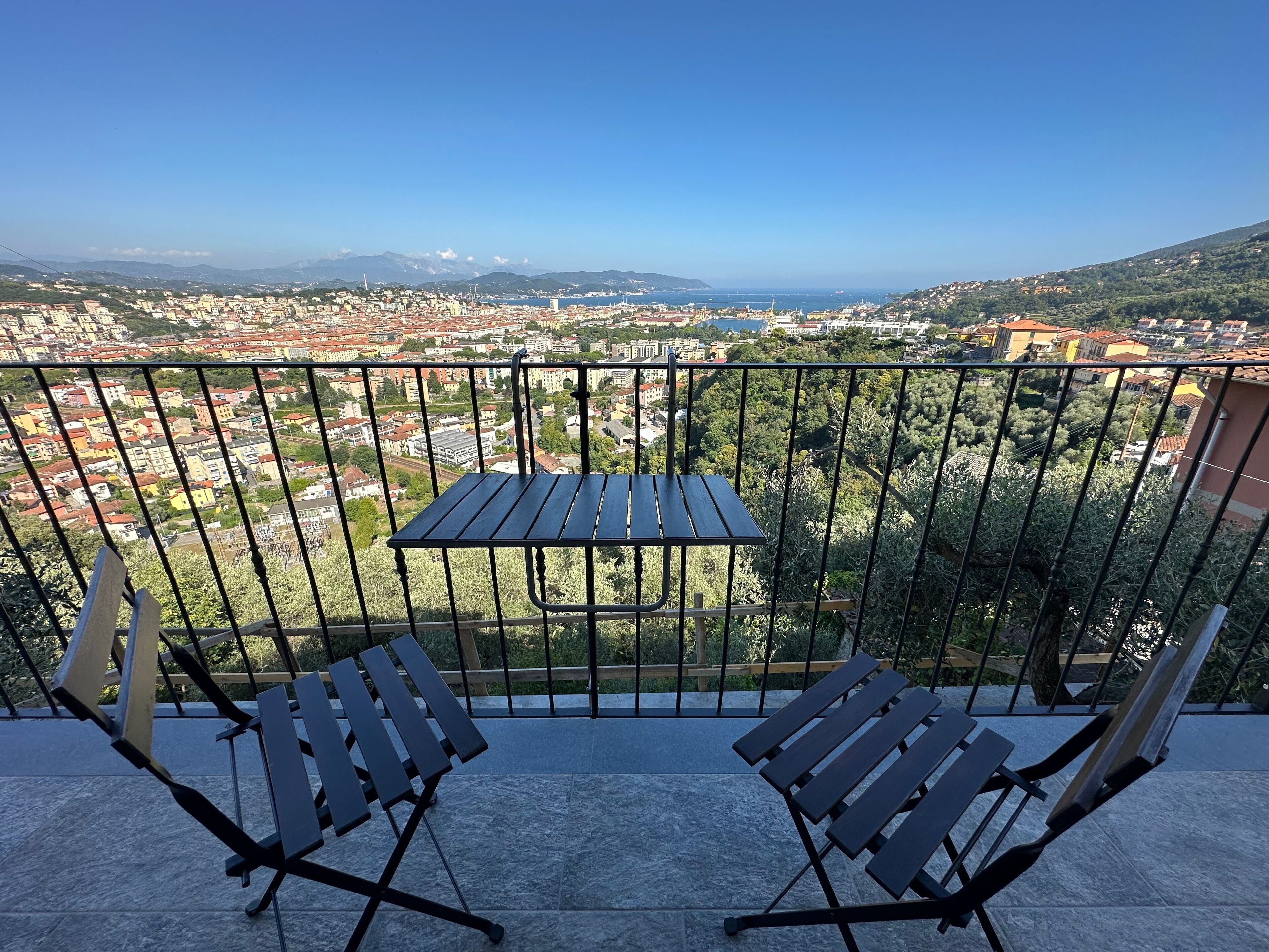 Deluxe Double Room, Balcony, Sea View | Terrace/patio