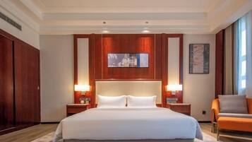 Minibar, in-room safe, desk, blackout drapes
