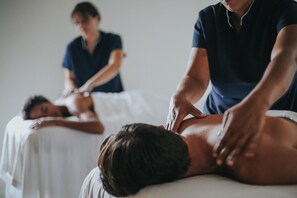 Aromatherapy, deep-tissue massages, Swedish massages, prenatal massages