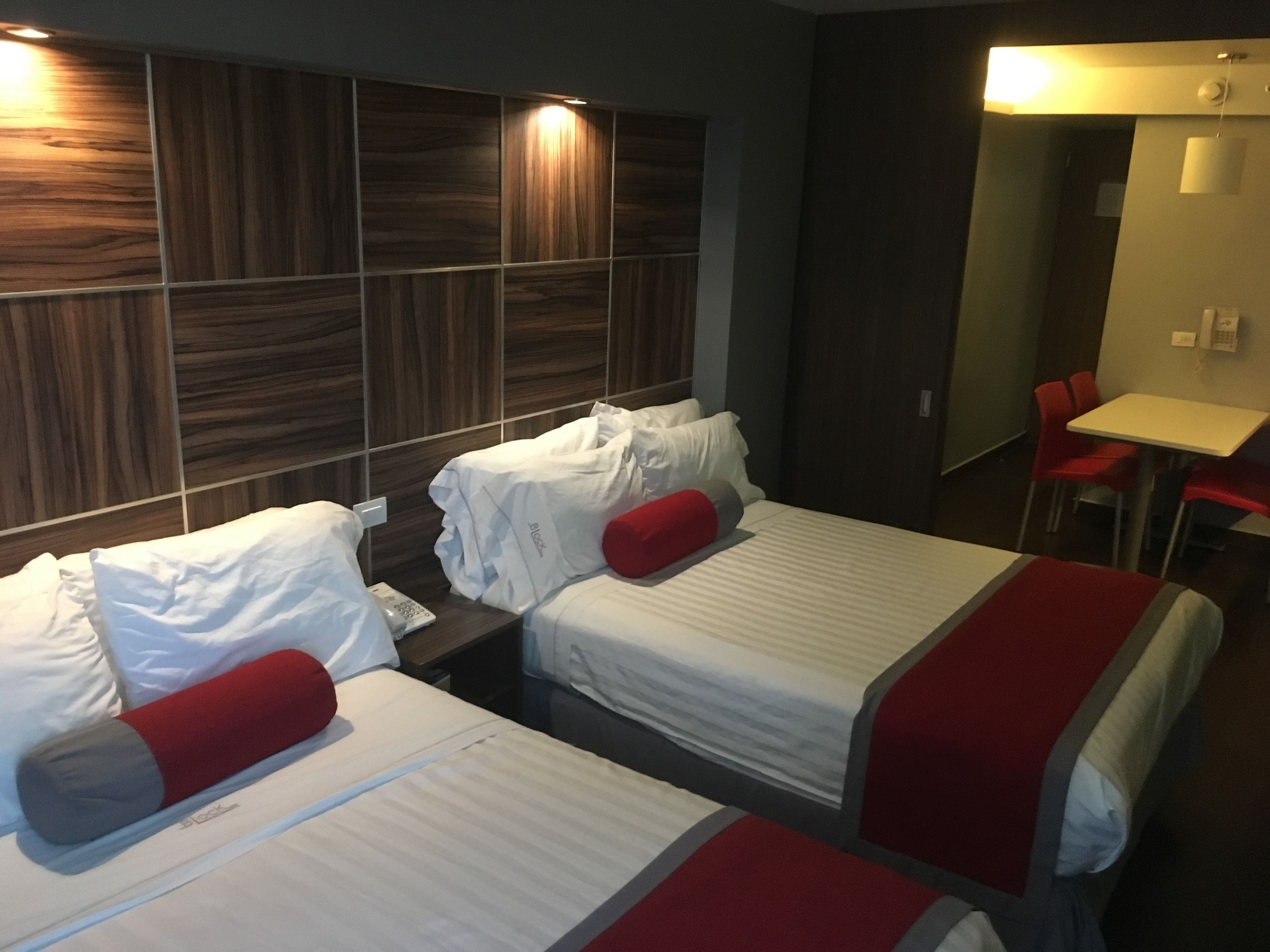 standard quadruple room, 2 double beds | 1 bedroom, in-room safe, desk, soundproofing