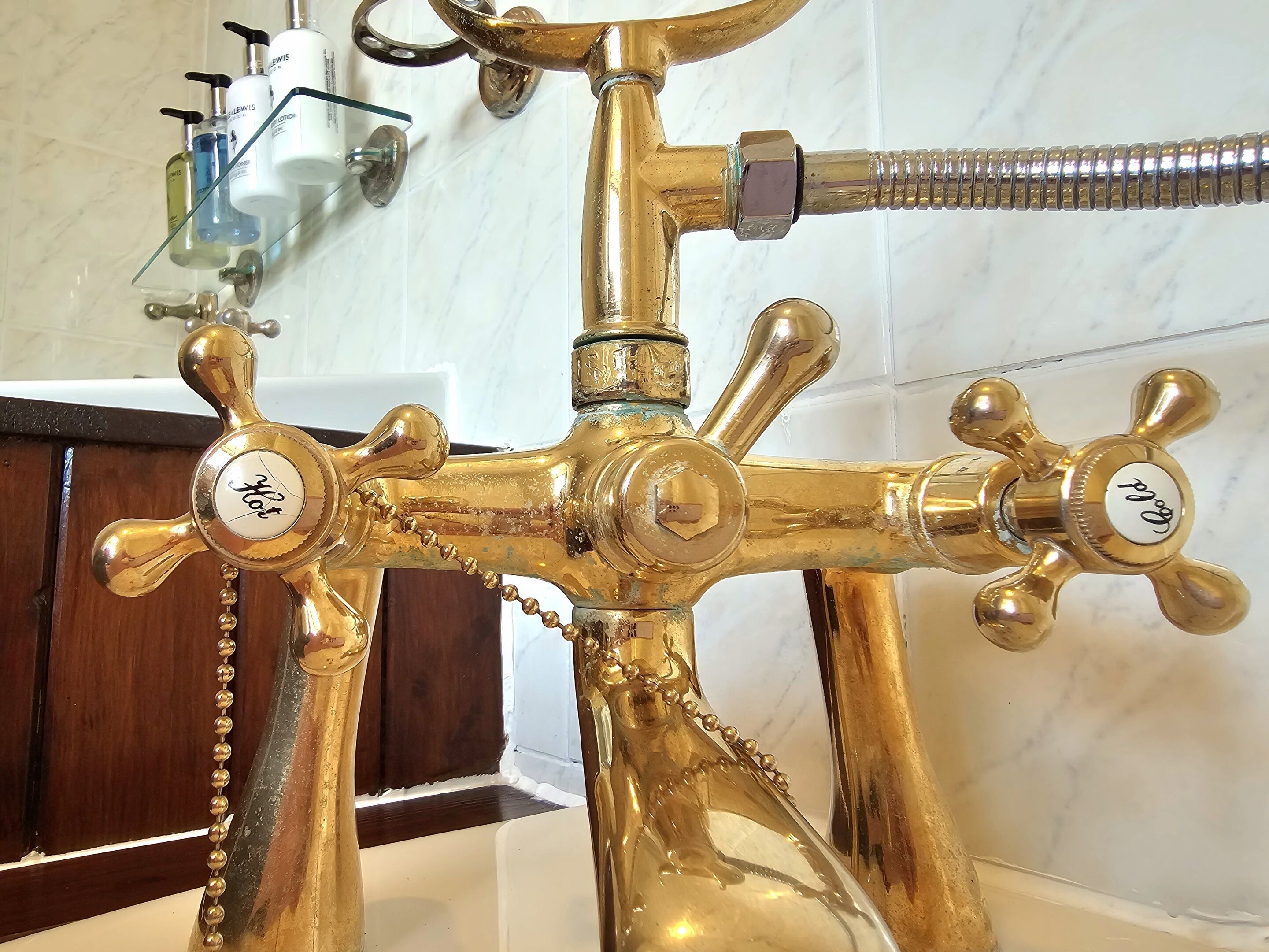 double or twin room, private bathroom | bathroom