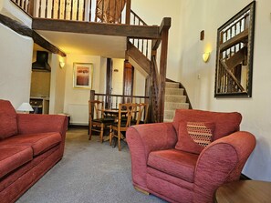 Småhus, privat bad | Lounge