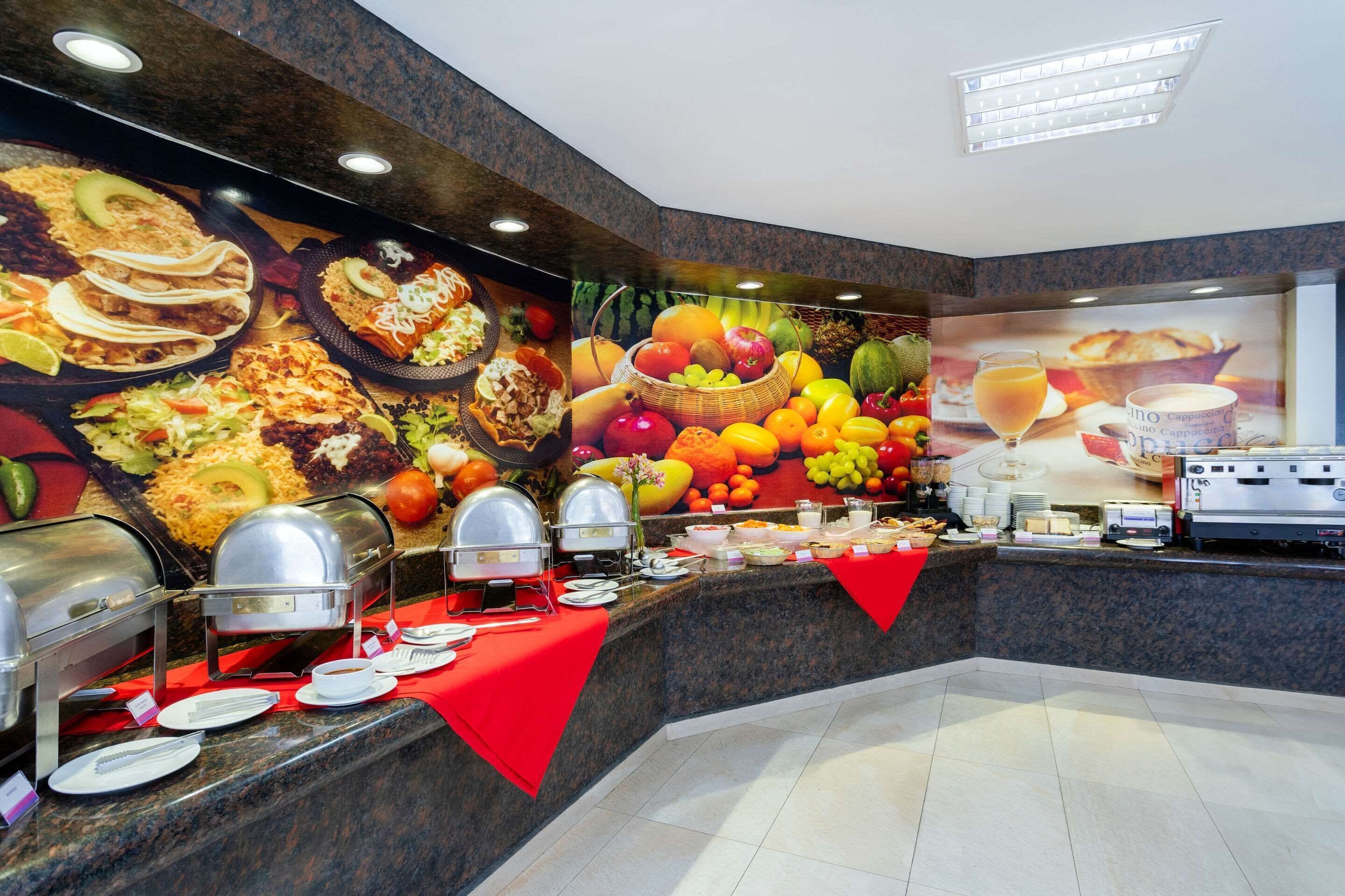 Frokost, lunsj og middag serveres, meksikanske retter 