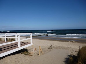 Na praia 