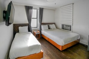 Basic Triple Room, 1 Bedroom | Premium bedding, down comforters, iron/ironing board, free WiFi