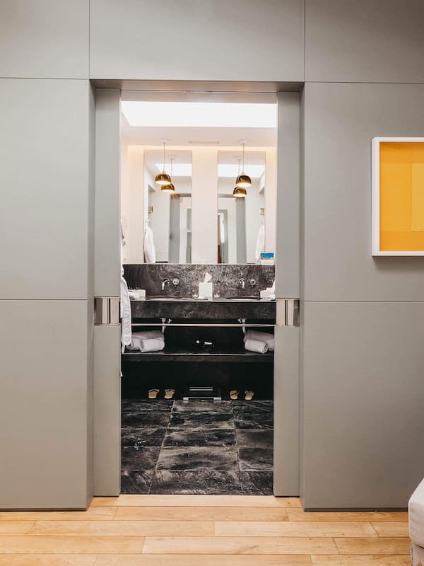 Suite, 2 Bedrooms | Bathroom | Designer toiletries, hair dryer, bathrobes, slippers